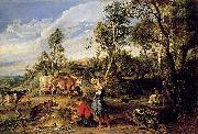 Peter Paul Rubens The Farm at Laken oil painting reproduction